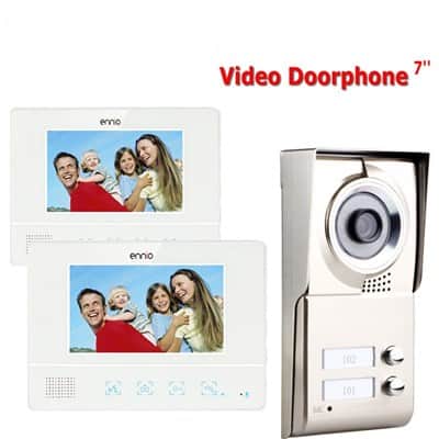 אינטרקום מצלמה ל2 דירות בנפרד