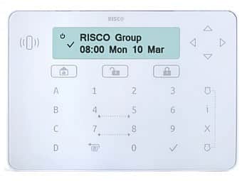 קיבורד טאץ למערכת אזעקה ריסקו