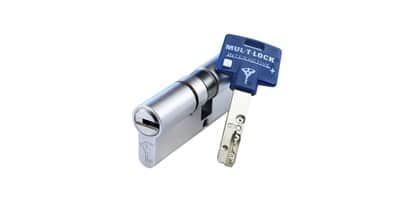 מנעול צילינדר מולטי לוק אינטראקטיב כולל כרטיס נגד שכפול